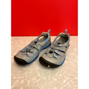 Keen CNX Gray & Blue Vegan Water Shoes, Women's Size 7/EUR 37.5